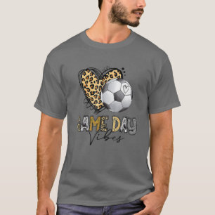 Soccer Game Day Vibes Soccer Mum Game Day Season T-Shirt