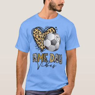 Soccer Game Day Vibes Soccer Mum Game Day Season T-Shirt
