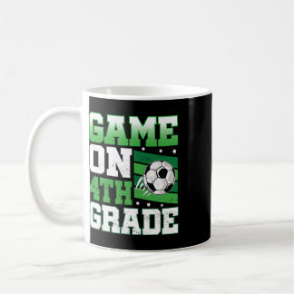 Soccer Game On 4th Grade Ck To School Cute Sports Coffee Mug