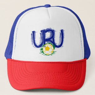 Soccer game Uruguay, Football Soccer Player Trucker Hat
