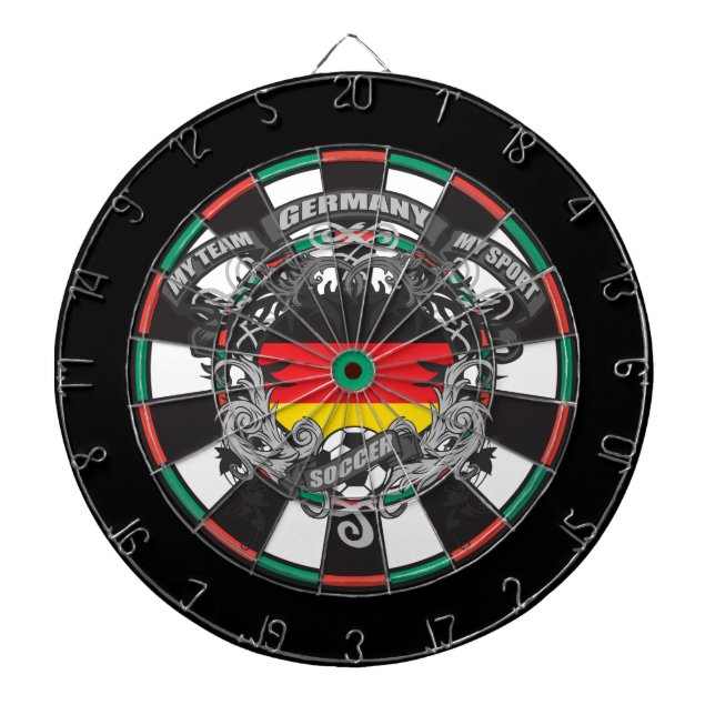 Soccer Germany Dartboard (Front)
