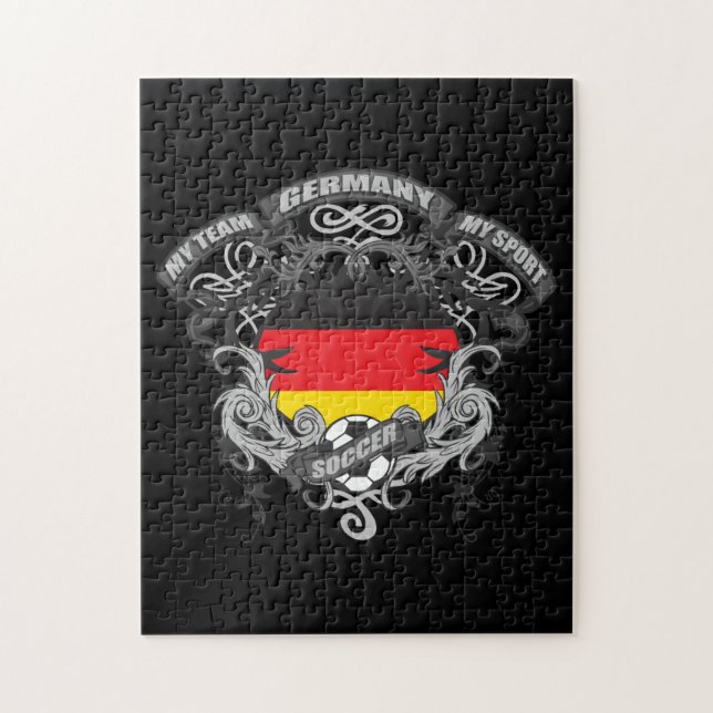 Soccer Germany Jigsaw Puzzle (Vertical)