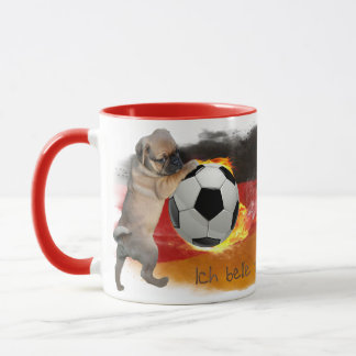 soccer Germany Mops 2018 Mug