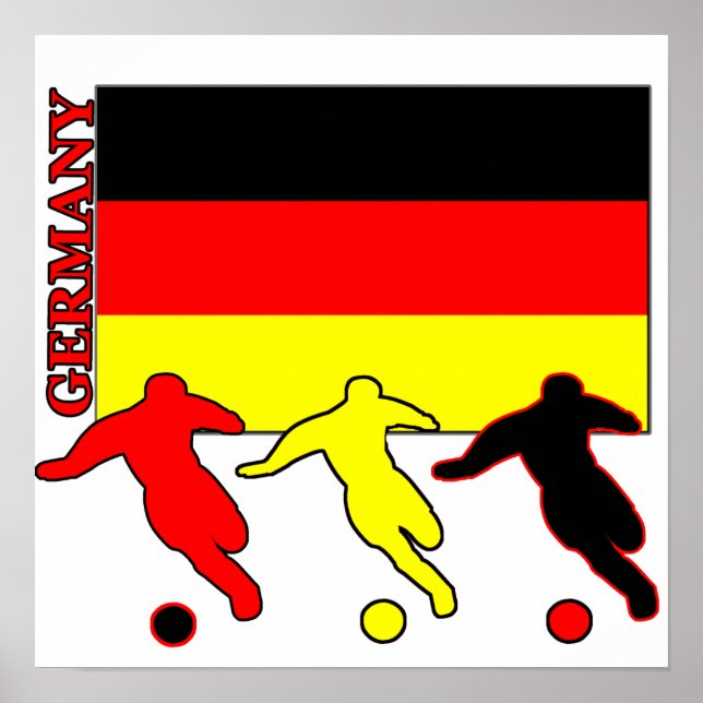 Soccer Germany Poster (Front)