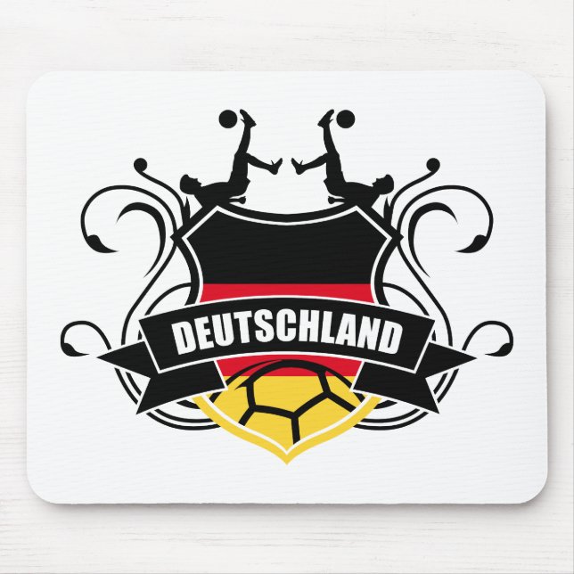 Soccer Germany Soccer Mouse Mat (Front)