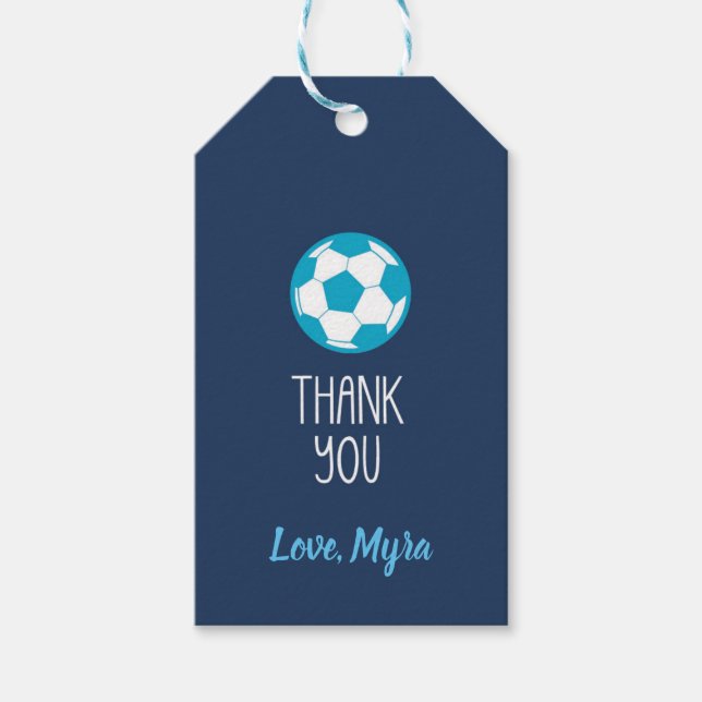 Soccer Gift Tag (Front)