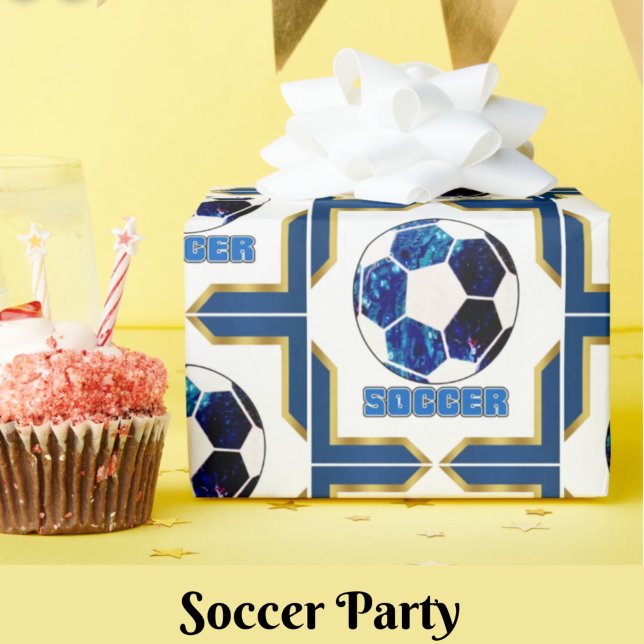 Soccer Gift Wrapping Paper (Creator Uploaded)