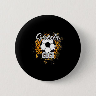 Soccer Gigi Vintage Soccer Family Matching T Shirt 6 Cm Round Badge