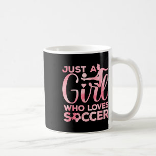 Soccer Girl Art For Girls Kids Toddler Women Socce Coffee Mug