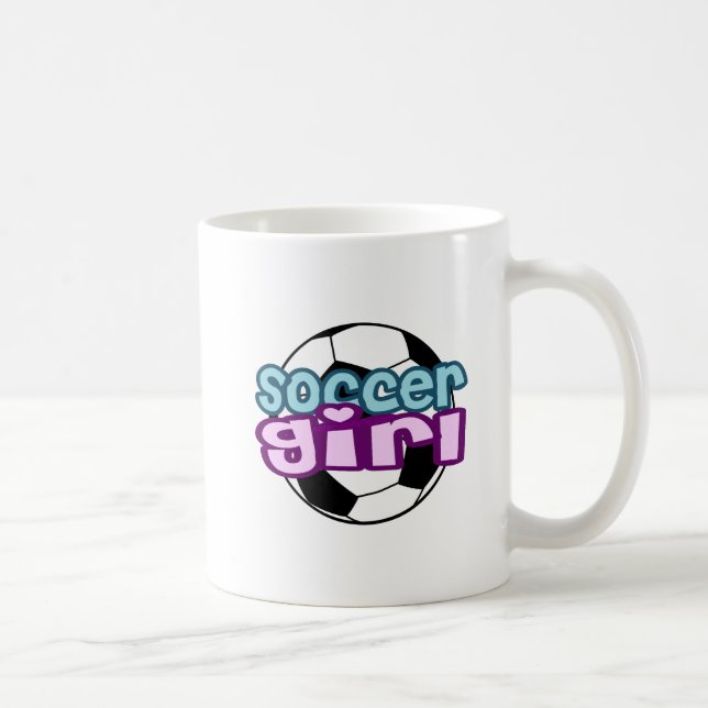 Soccer Girl Coffee Mug (Right)