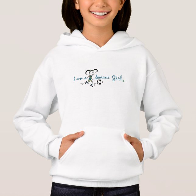 Soccer Girl Hoodie (Front)