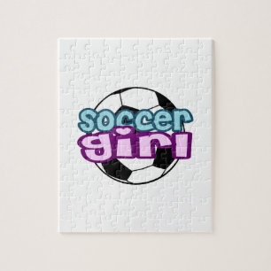 Soccer Girl Jigsaw Puzzle