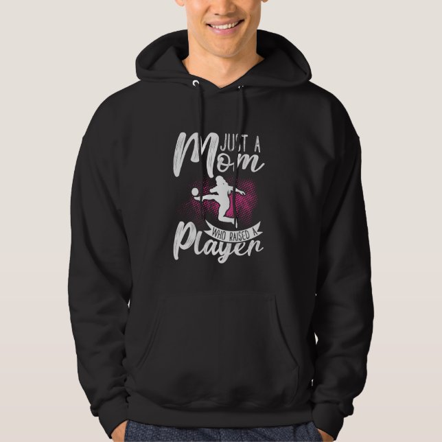 Soccer Girl Soccer Fans Soccer Club Football Socce Hoodie (Front)