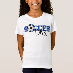 Soccer Girls' Fitted Bella Babydoll Shirt