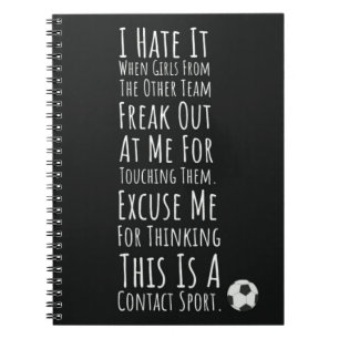 Soccer Girls Gifts For Her Player Sports Futbol Notebook