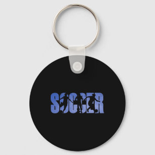 Soccer Girls Soccer Players Youth School Soccer Co Key Ring