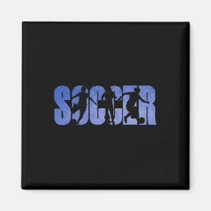 Soccer Girls Soccer Players Youth School Soccer Co Magnet
