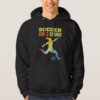 Soccer Girls Squad Kids And Women Soccer Hoodie