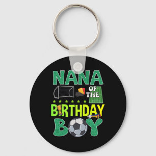 Soccer Goal Birthday Boy Party Trophy Ll For Nana Key Ring