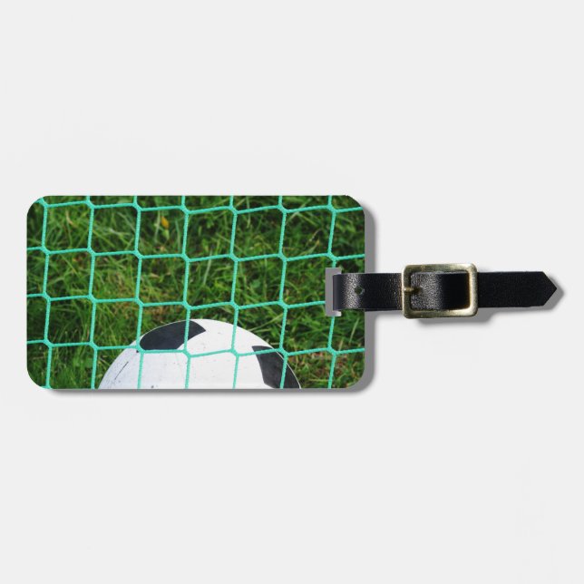 Soccer Goal Luggage Tag (Front Horizontal)