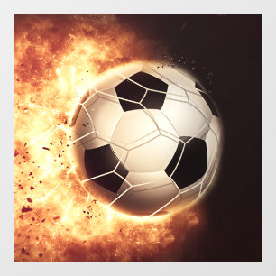 Soccer Goal Window Cling