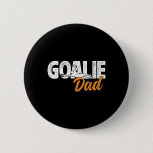 Soccer Goalie Dad Of A Soccer Goalkeeper Father 6 Cm Round Badge