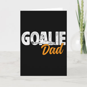 Soccer Goalie Dad Of A Soccer Goalkeeper Father Card