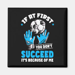 Soccer Goalie Goal Goalkeeper Magnet
