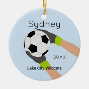 Soccer Goalie Keepsake Ornament