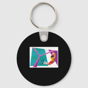 Soccer Goalie Kids T Shirt Key Ring