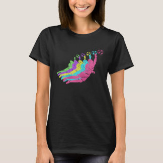 Soccer Goalie Save 80s Colors 1980s T-Shirt