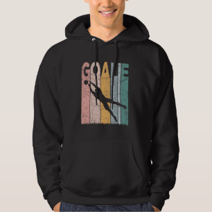 Soccer Goalie Vintage Soccer Goalkeeper Retro Socc Hoodie