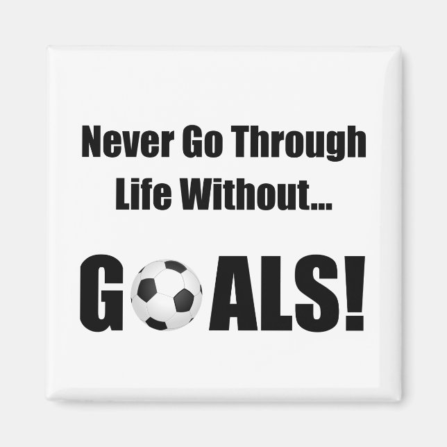 Soccer Goals Magnet (Front)