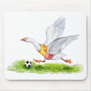 Soccer Goose Mouse Mat