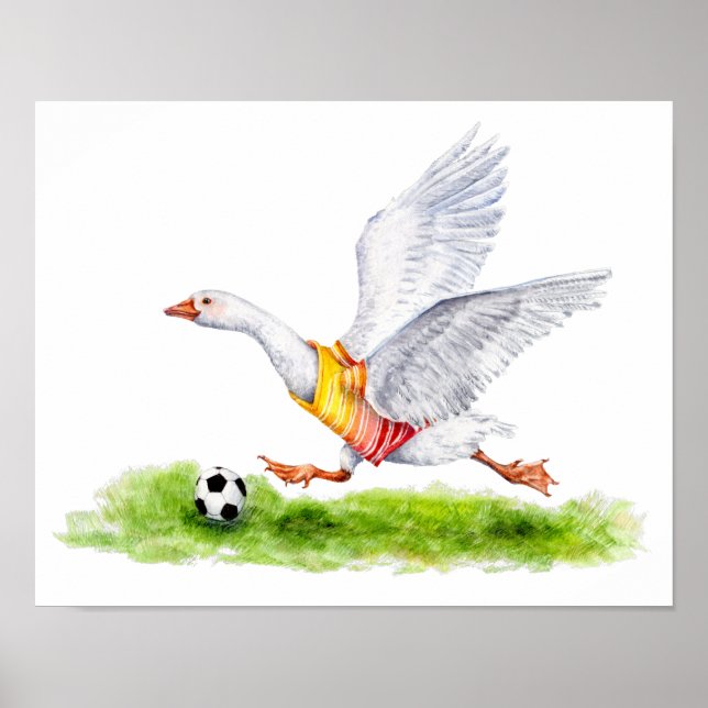 Soccer Goose Poster (Front)