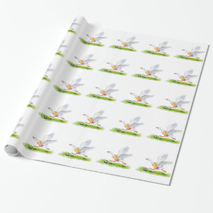 Soccer Goose Wrapping Paper