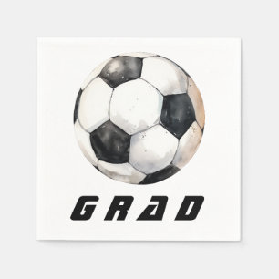 Soccer Graduation Party  Napkin