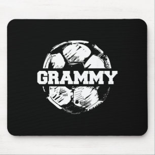 Soccer Grammy Soccer Ll Split Funny Soccer Grammy Mouse Mat