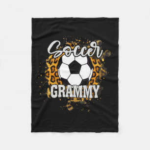 Soccer Grammy Vintage Soccer Family Matching T Shi Fleece Blanket