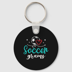 Soccer Grams Funny Soccer Player Grams Key Ring