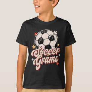 Soccer Grams Groovy Retro Soccer Player Lover T-Shirt