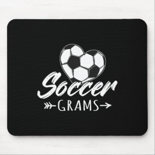 Soccer Grams Matching Family Soccer Lover Mouse Mat