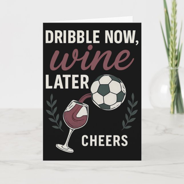 Soccer Grandma  Card (Front)