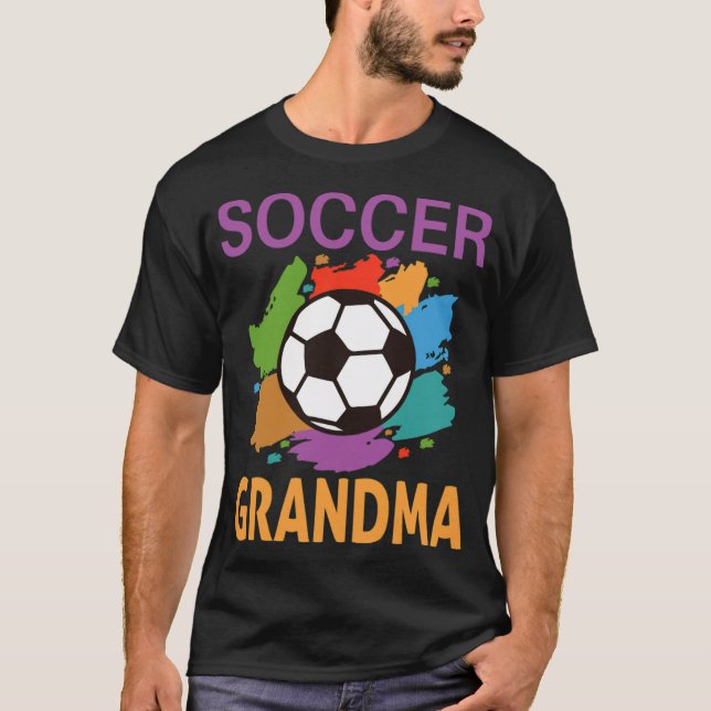 Soccer Grandma football shirt  (Front)