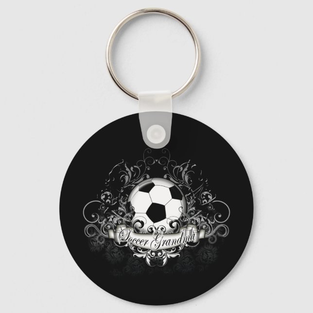 Soccer Grandma Key Ring (Front)