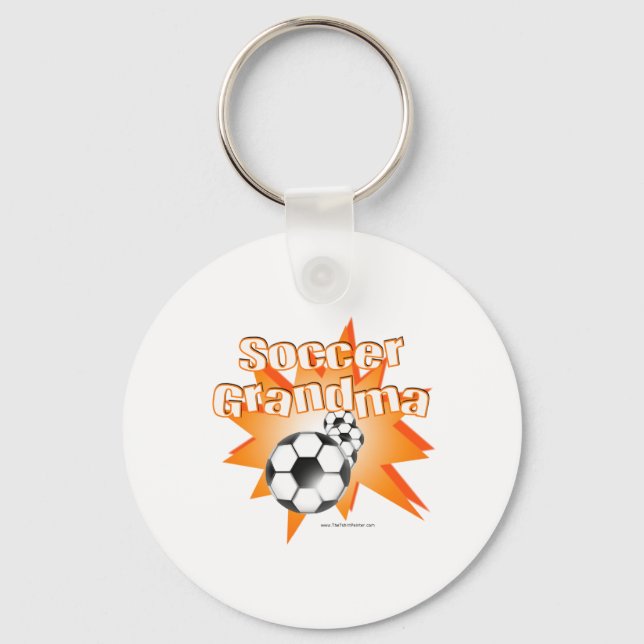 Soccer Grandma Key Ring (Front)