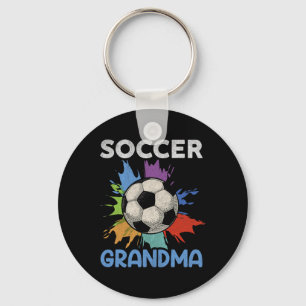 Soccer Grandma Key Ring