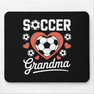 Soccer Grandma Loud Proud Dedicated Soccer Players Mouse Mat