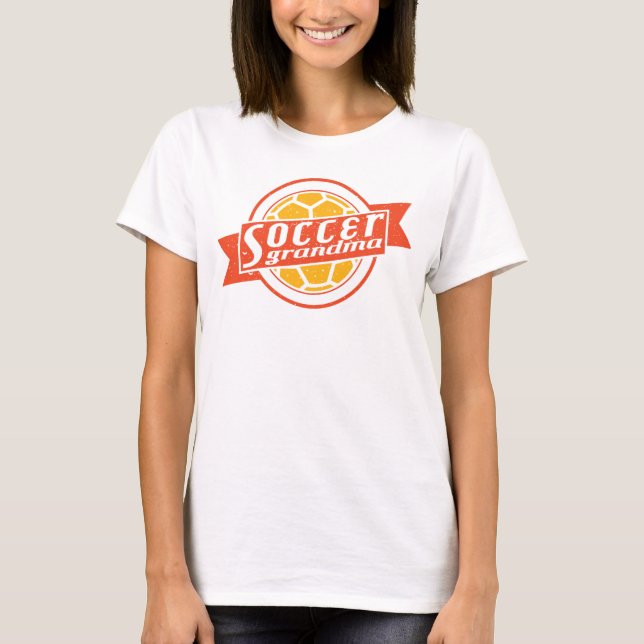 Soccer Grandma Name & Number Back Print Tee (Front)