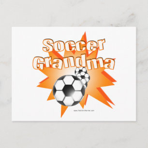Soccer Grandma Postcard
